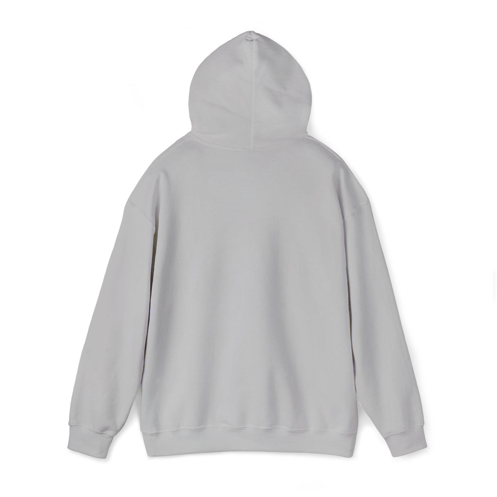 Vintage Black Cat Patch hoodie | small chest graphic, white sweatshirt