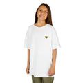 Kids T‑Shirt — Mini Vintage Badge Design (Customizable Back Text)