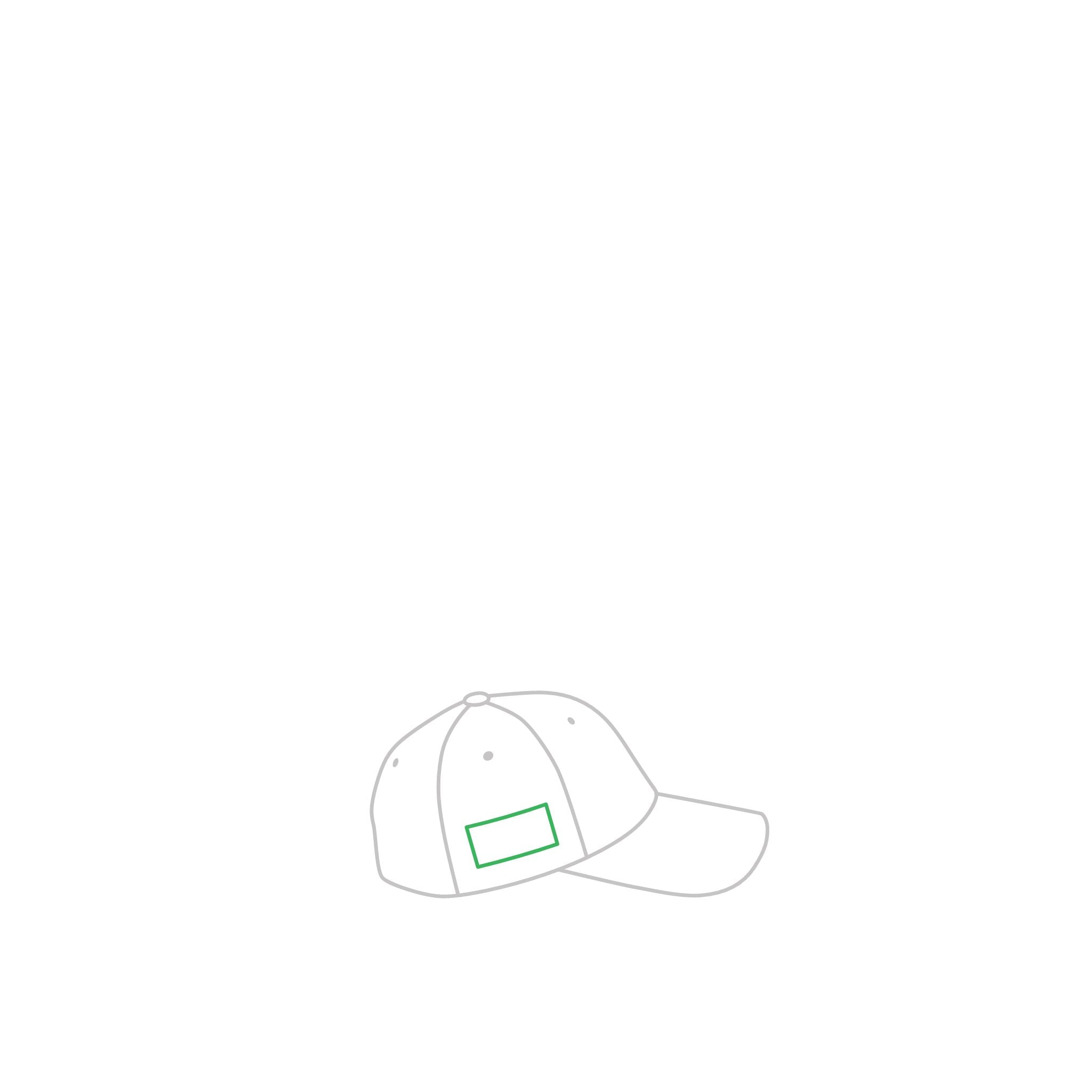 I40 GEMS Youth Luxury Cap – Gold Diamond Logo Kids Baseball Hat