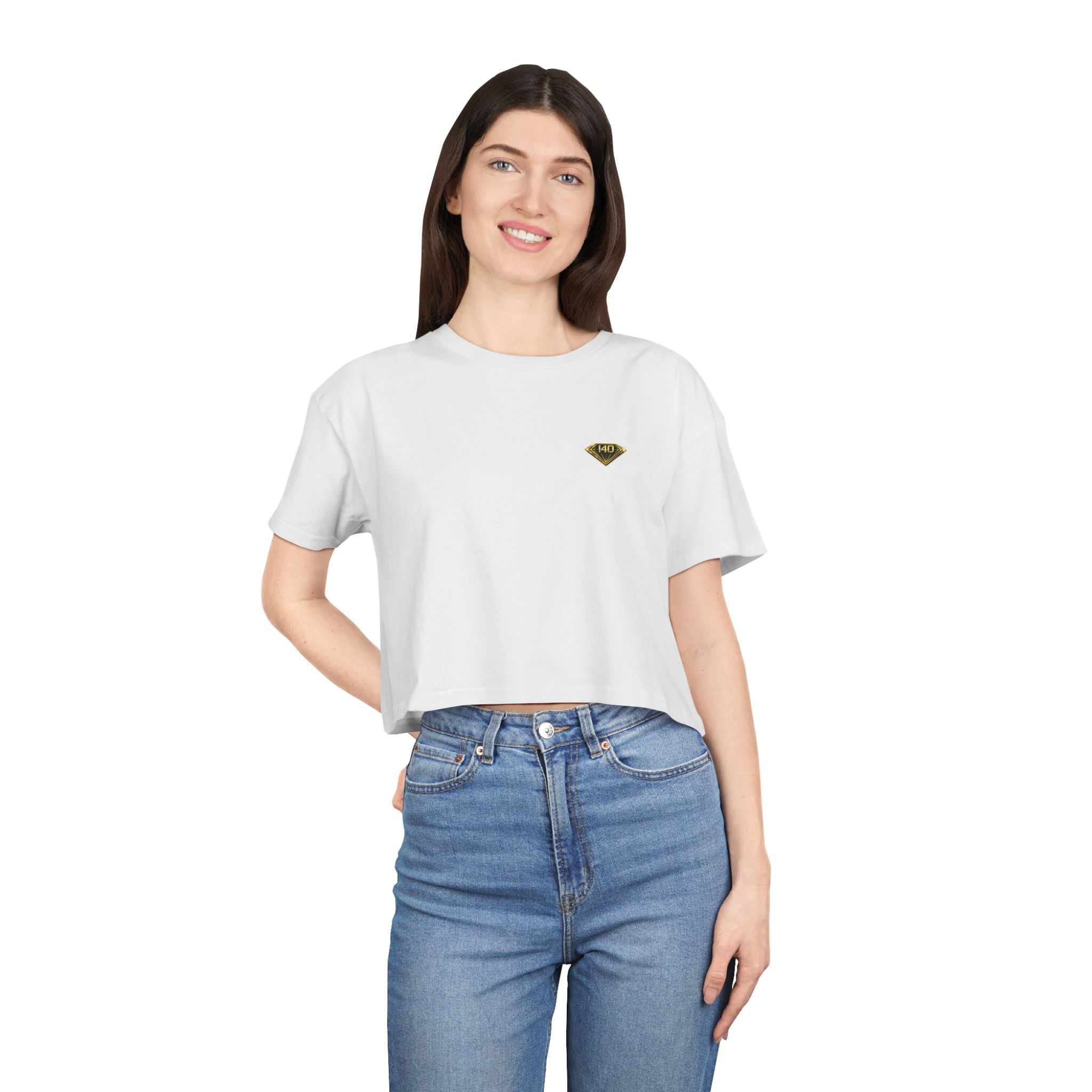 I40 GEMS Signature Crop Tee