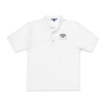 I40 GEMS Executive Polo – White / Black Crest